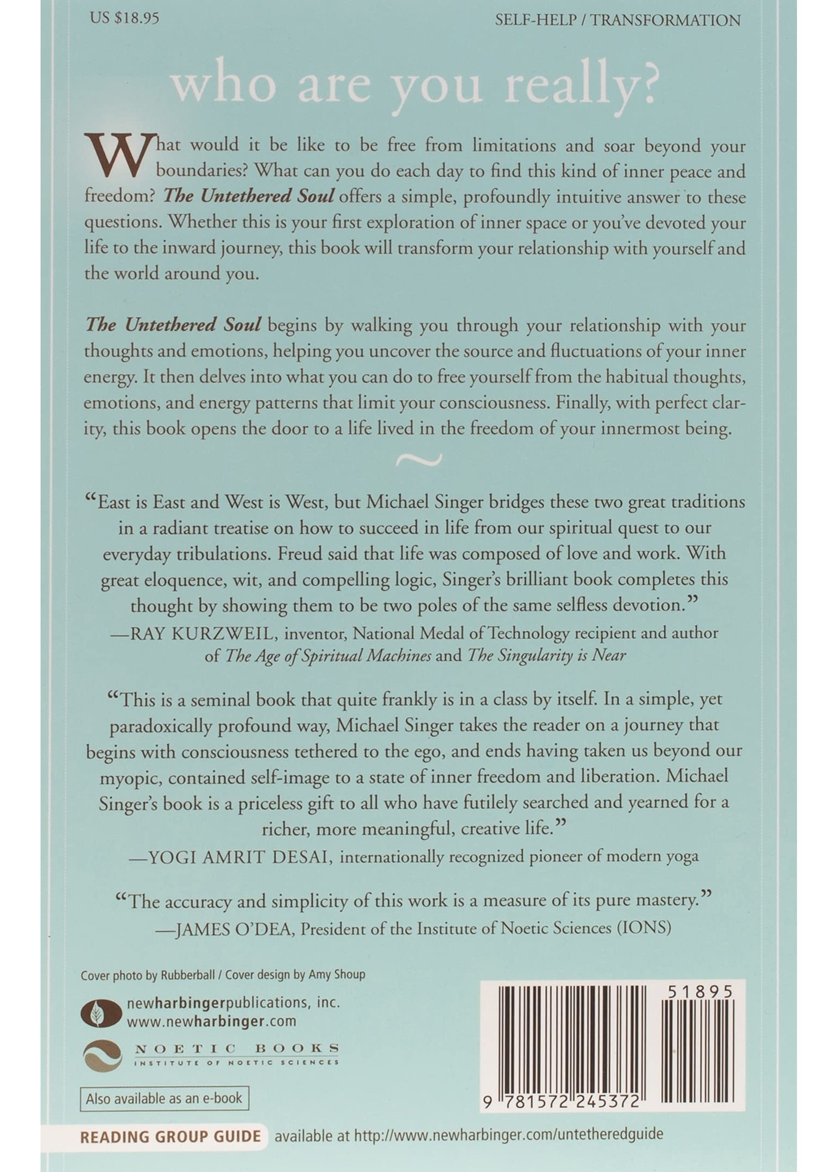 Book Untethered Soul the Journey Beyond Yourself