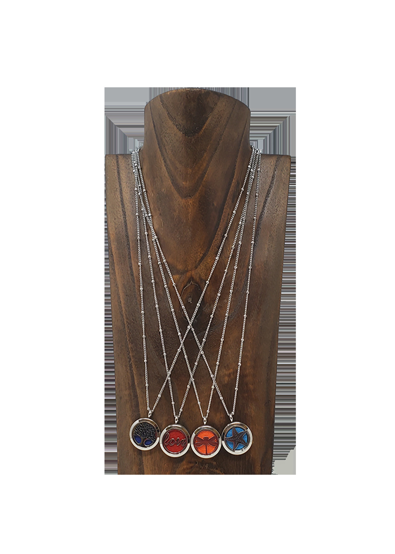 Essential Oil Necklace Gift Set