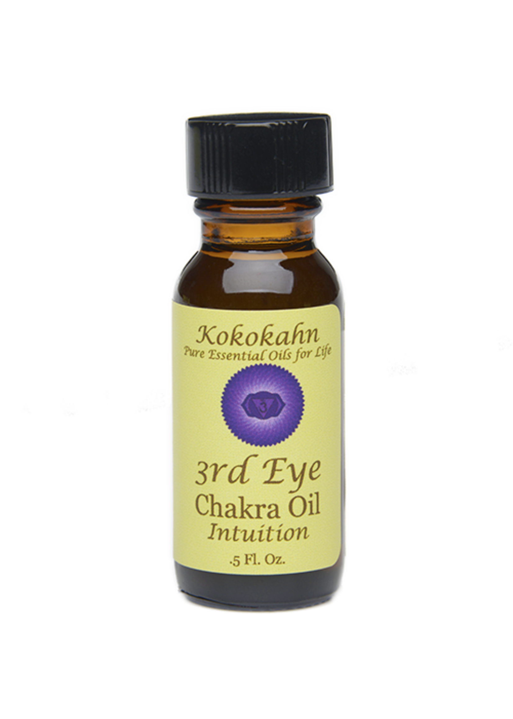 Kokokahn Chakra Oil Blend Third Eye  .5oz