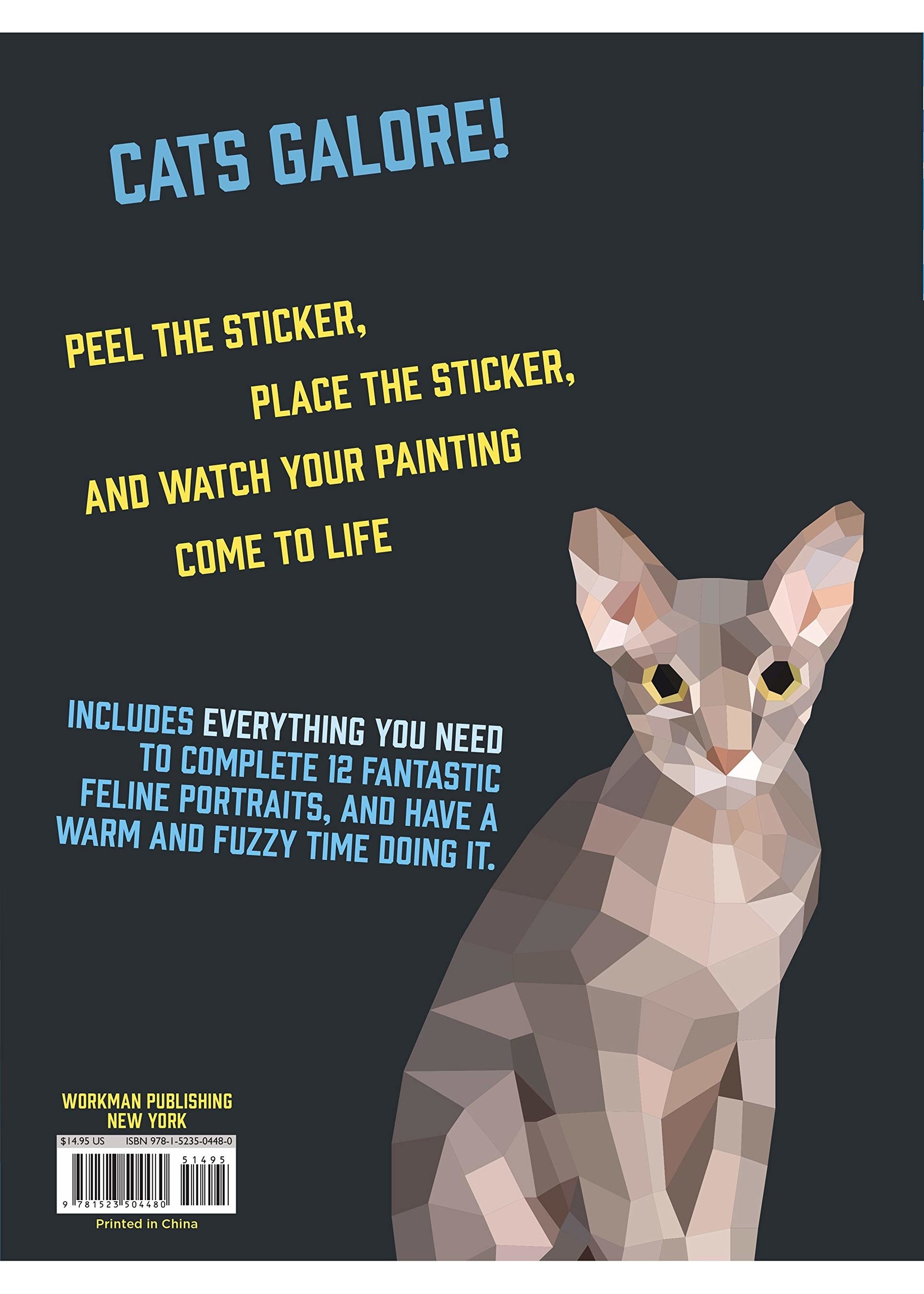 Paint by Sticker Cats