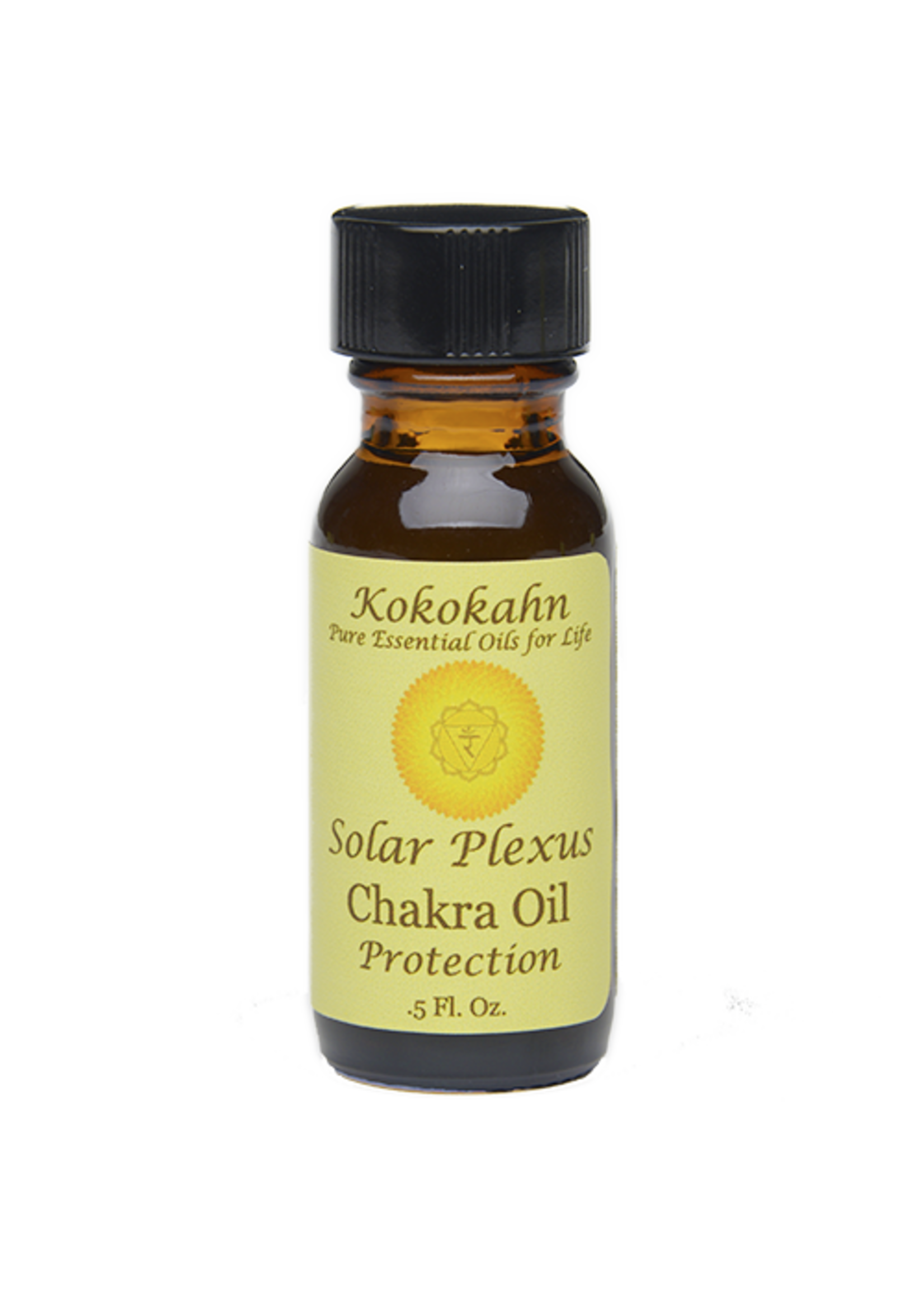 Kokokahn Chakra Oil Blend .5oz  Solar Plexus