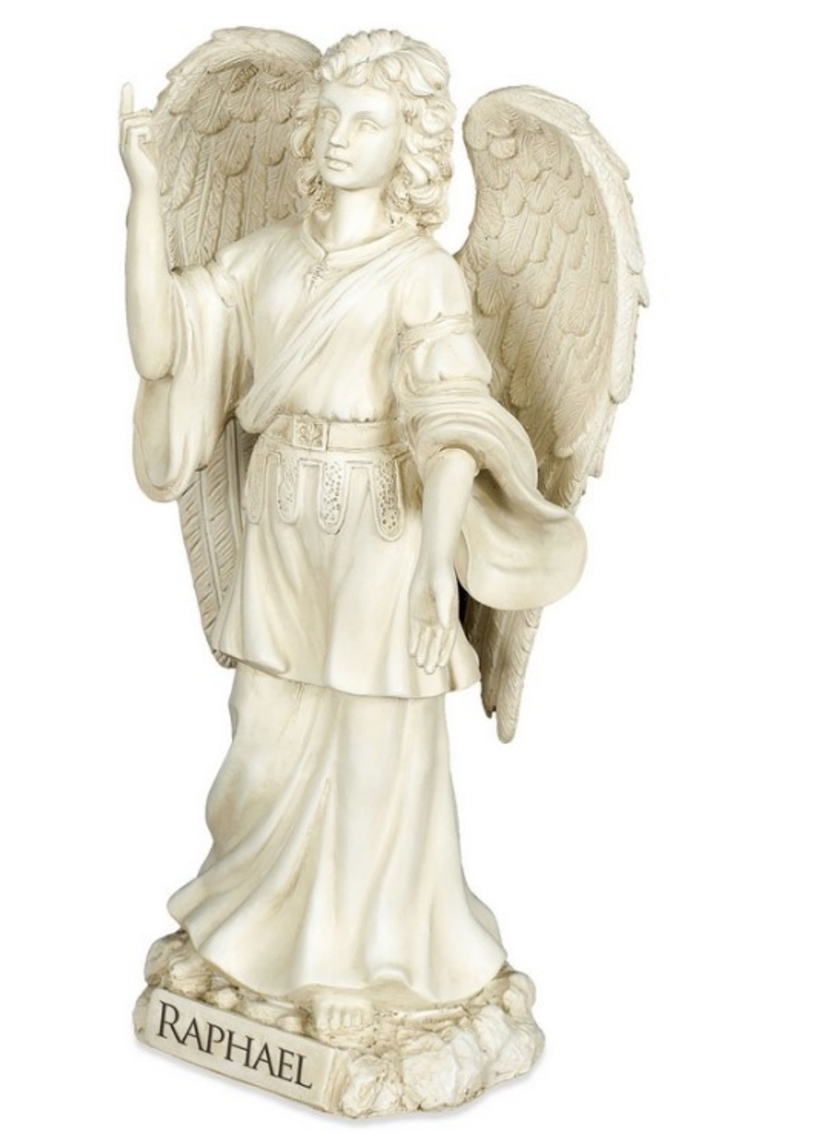 Angel Star Statue Archangel Raphael 7"
