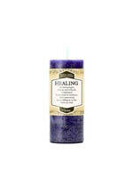 Candle Blessed Herbal Affirmations Healing