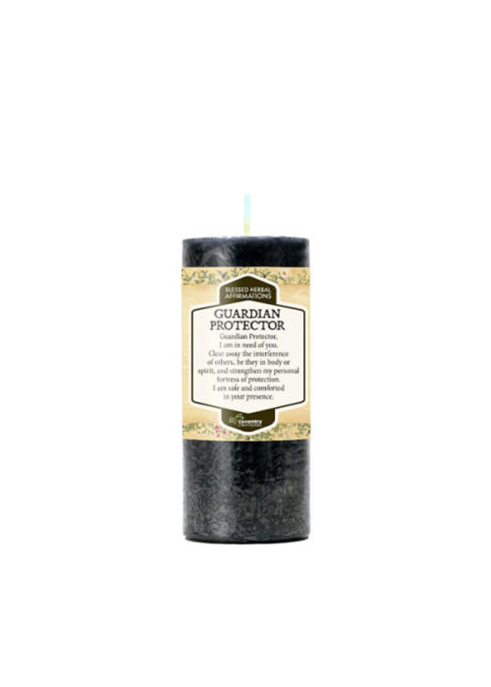 Candle Blessed Herbal AFFIRMATIONS Guardian Protector