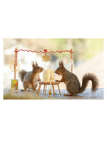 Card Bx Xmas Squirrels Tarot Cards
