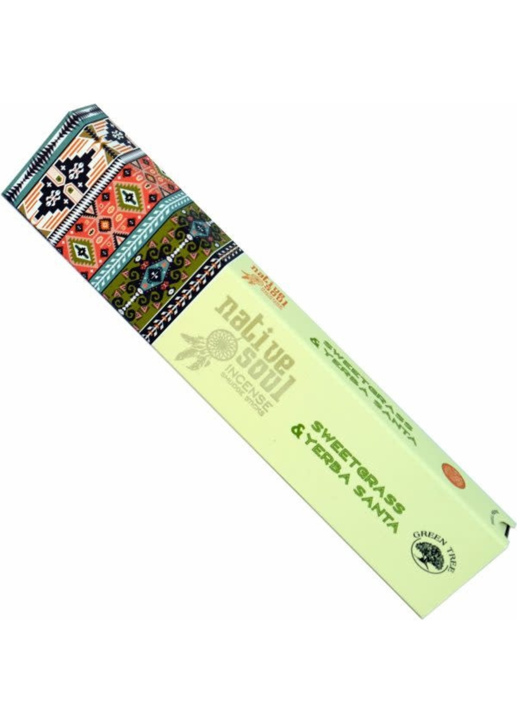 Native Soul Incense Sweet Grass & Yerba Santa