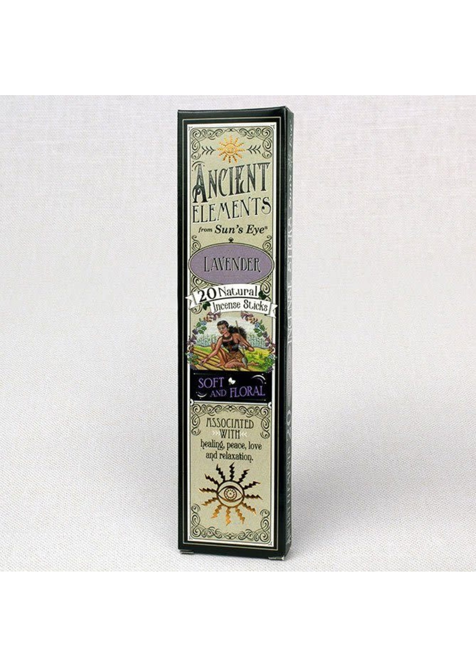 Ancient Elements Incense Lavender 20 sticks