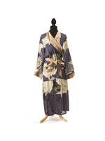 Two's Company Charcoal Heron Robe Gown