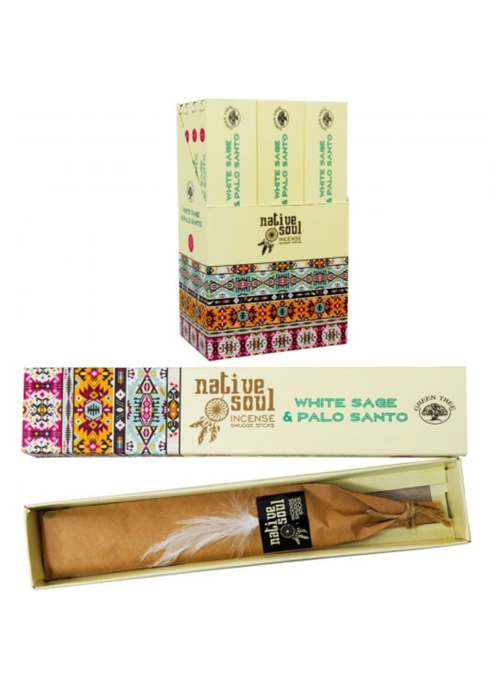 Kheops Native Soul Incense White Sage & Palo Santo