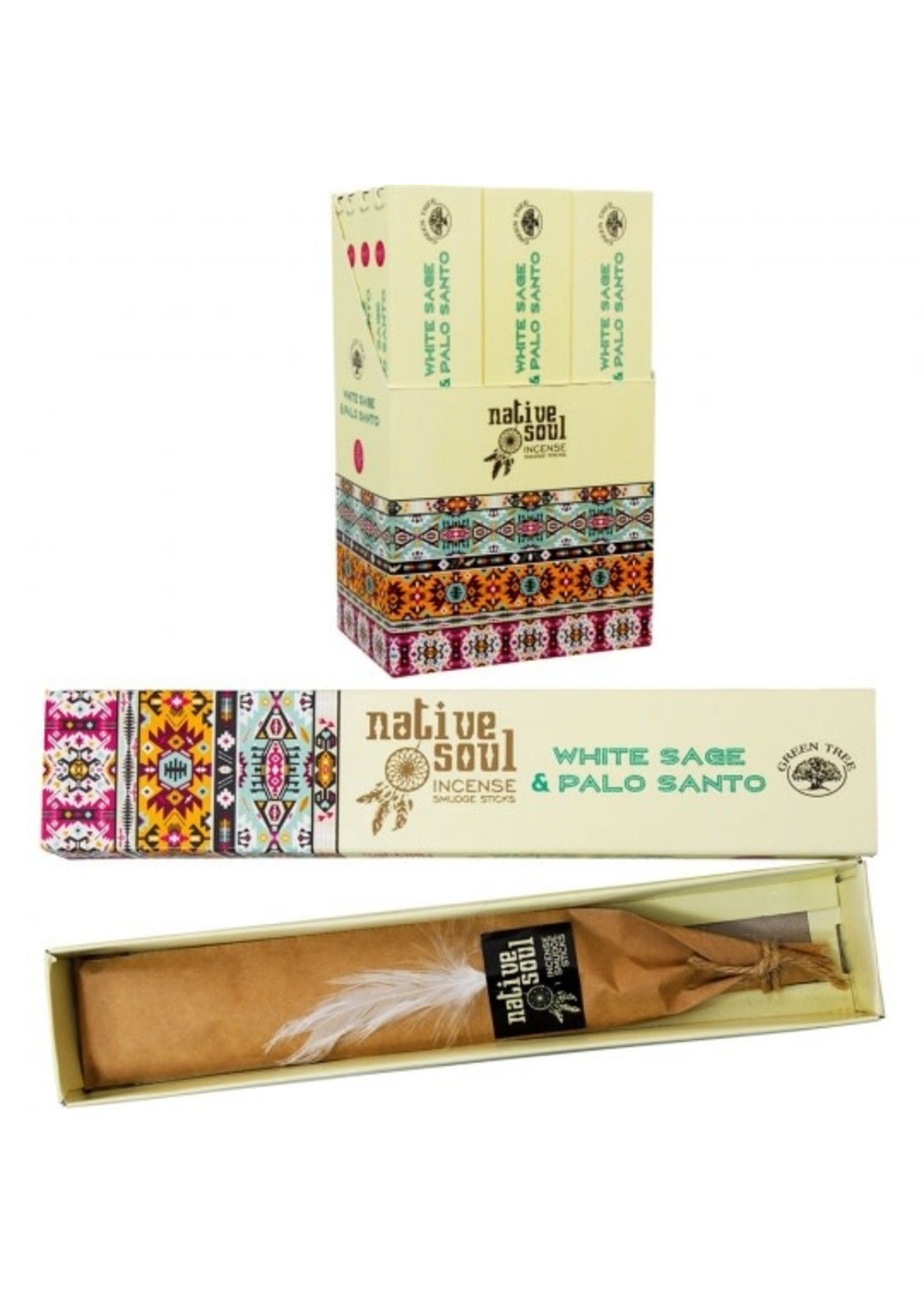 Native Soul Incense White Sage & Palo Santo