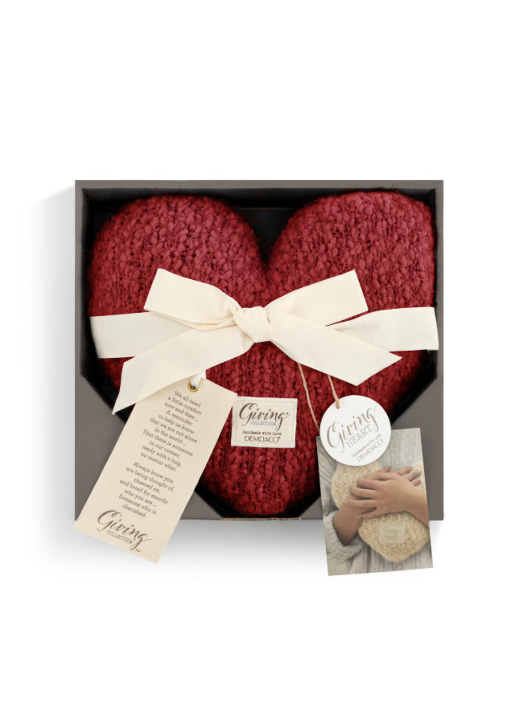 Pillow Giving Heart Red