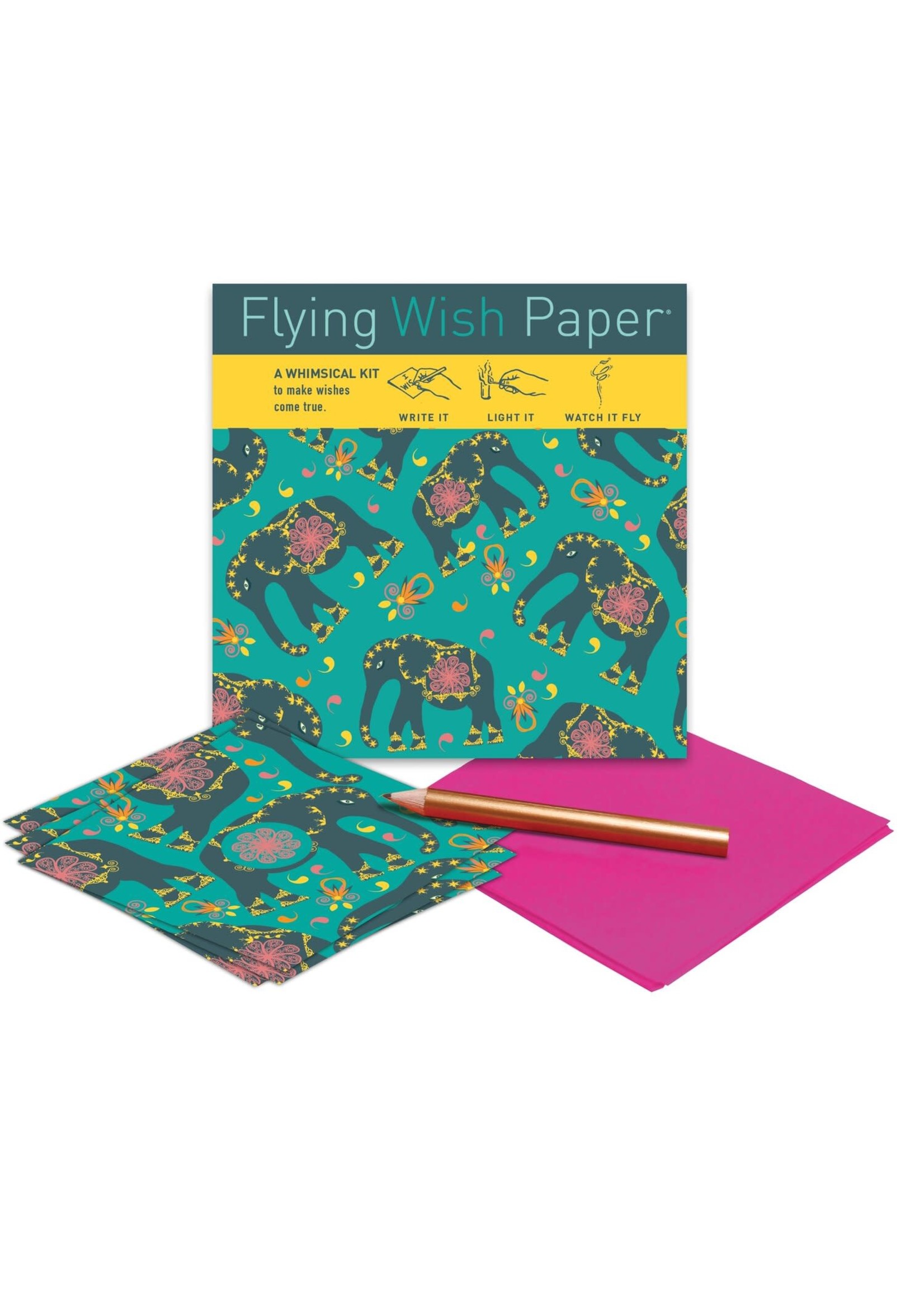 Flying Wish Paper Elephants