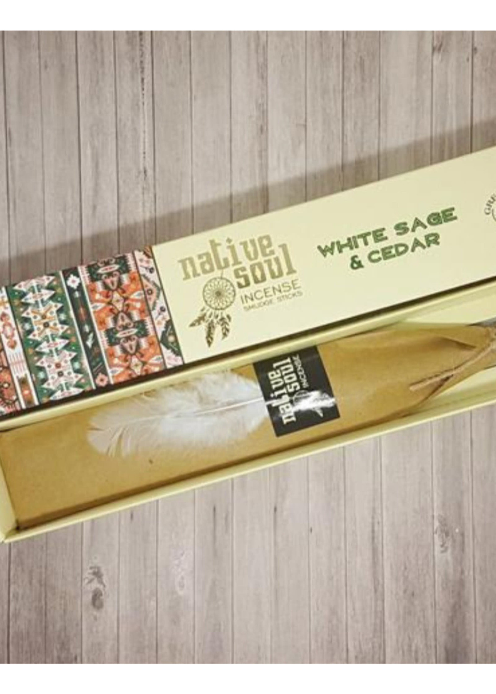 Native Soul Incense White Sage & Cedar 15 gms