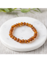 RBAmber Raw Cognac Baltic Amber Bracelet 8"