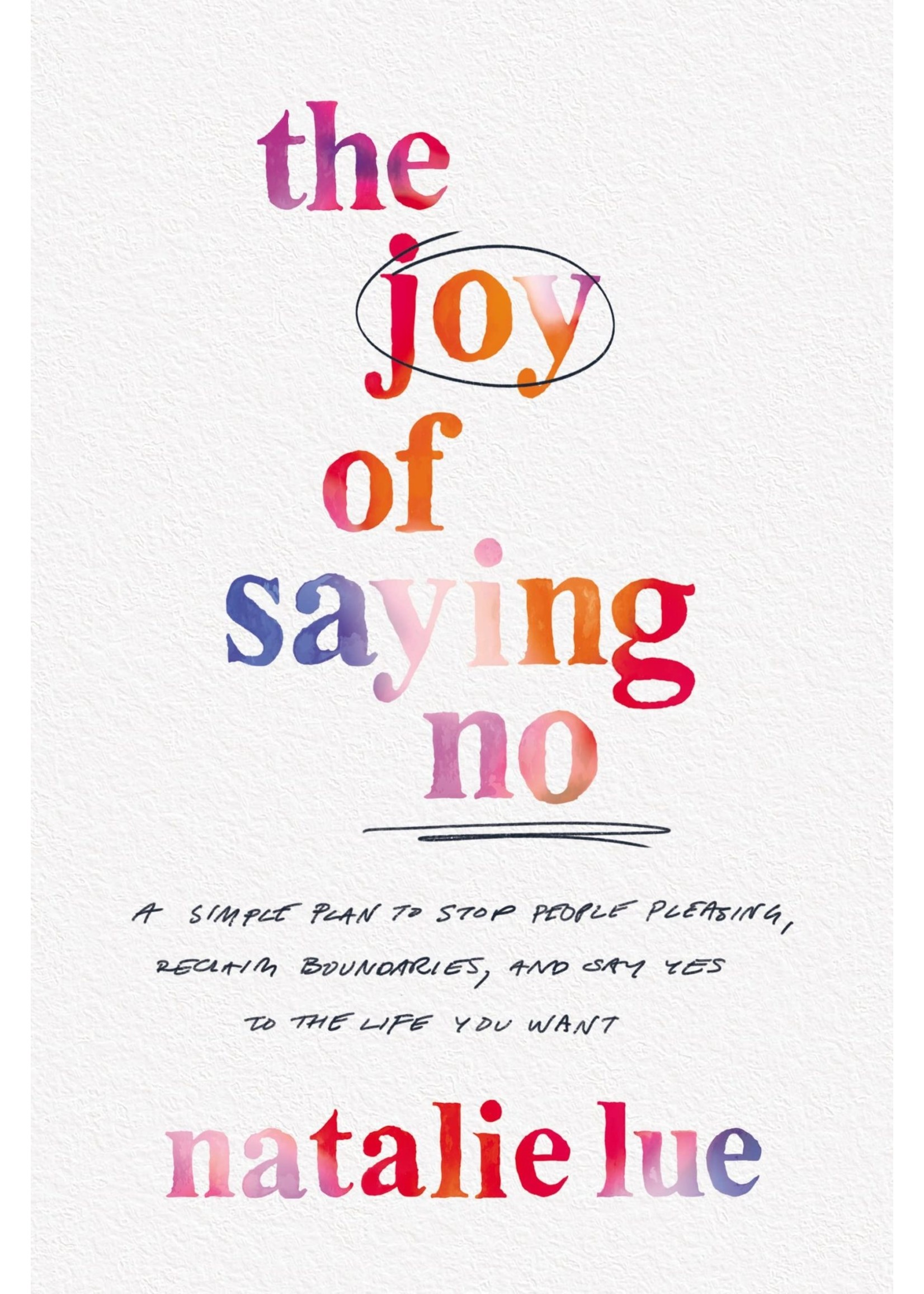 The Joy Of Saying No