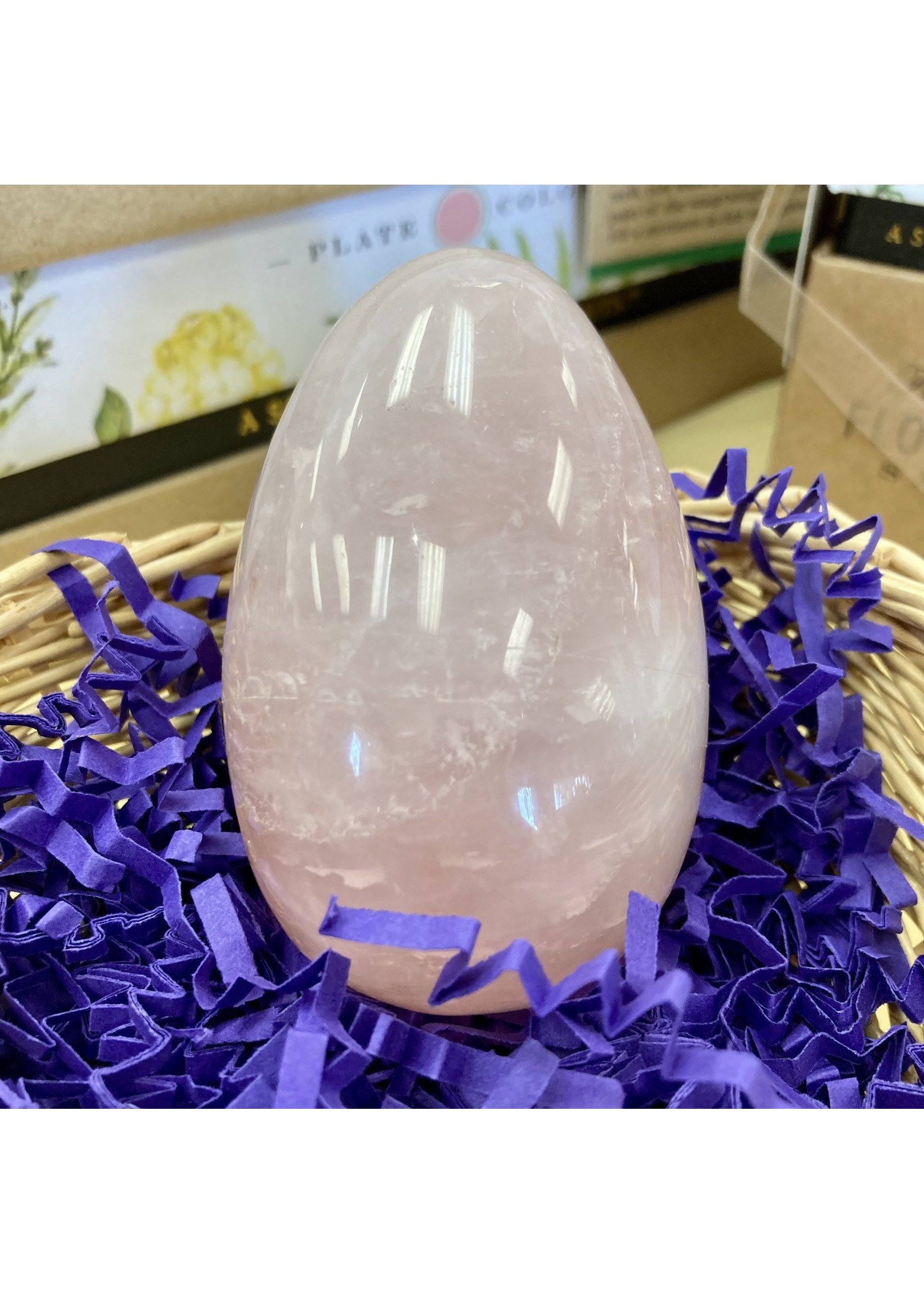 Rose Quartz Egg