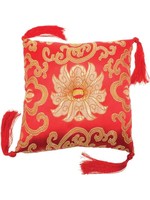 DZI Red Singing Bowl Pillows 5"