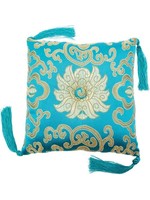 DZI Turquoise Singing Bowl Pillows 5"