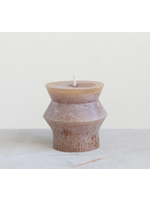 COOP Unscented Totem Candle Toffee 3"