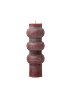 Candle Unscented Totem Rust 9"