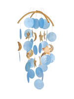 Chime of Polaris Blue Moons and Wooden Stars