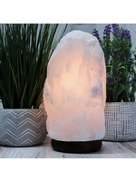 Natural White Himalayan Salt Lamp 12-15lbs HSSL-303
