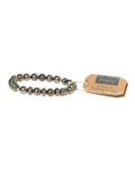 Scout Stone Stacking Bracelet Pyrite DISCONTINUED
