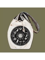 Soul Flower Zodiac Canvas Boho Bag