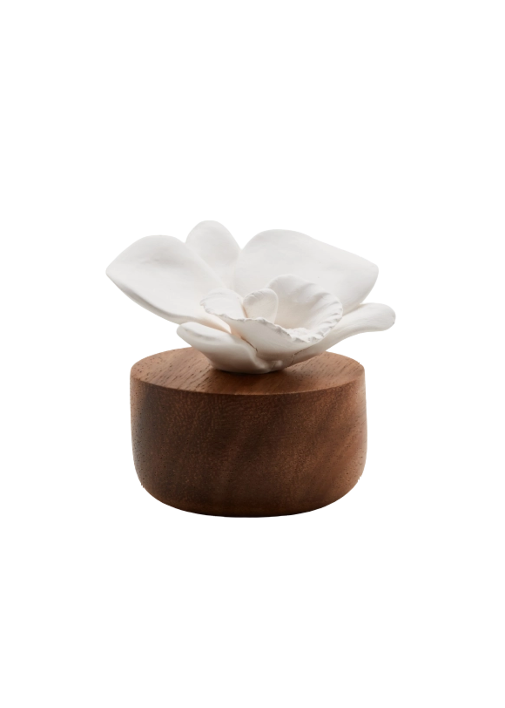 Anoq Oil Diffuser Handmade Nepal Orchid White