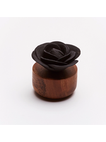 Anoq Oil Diffuser Handmade Broadcast Rose Flower Black Bengal