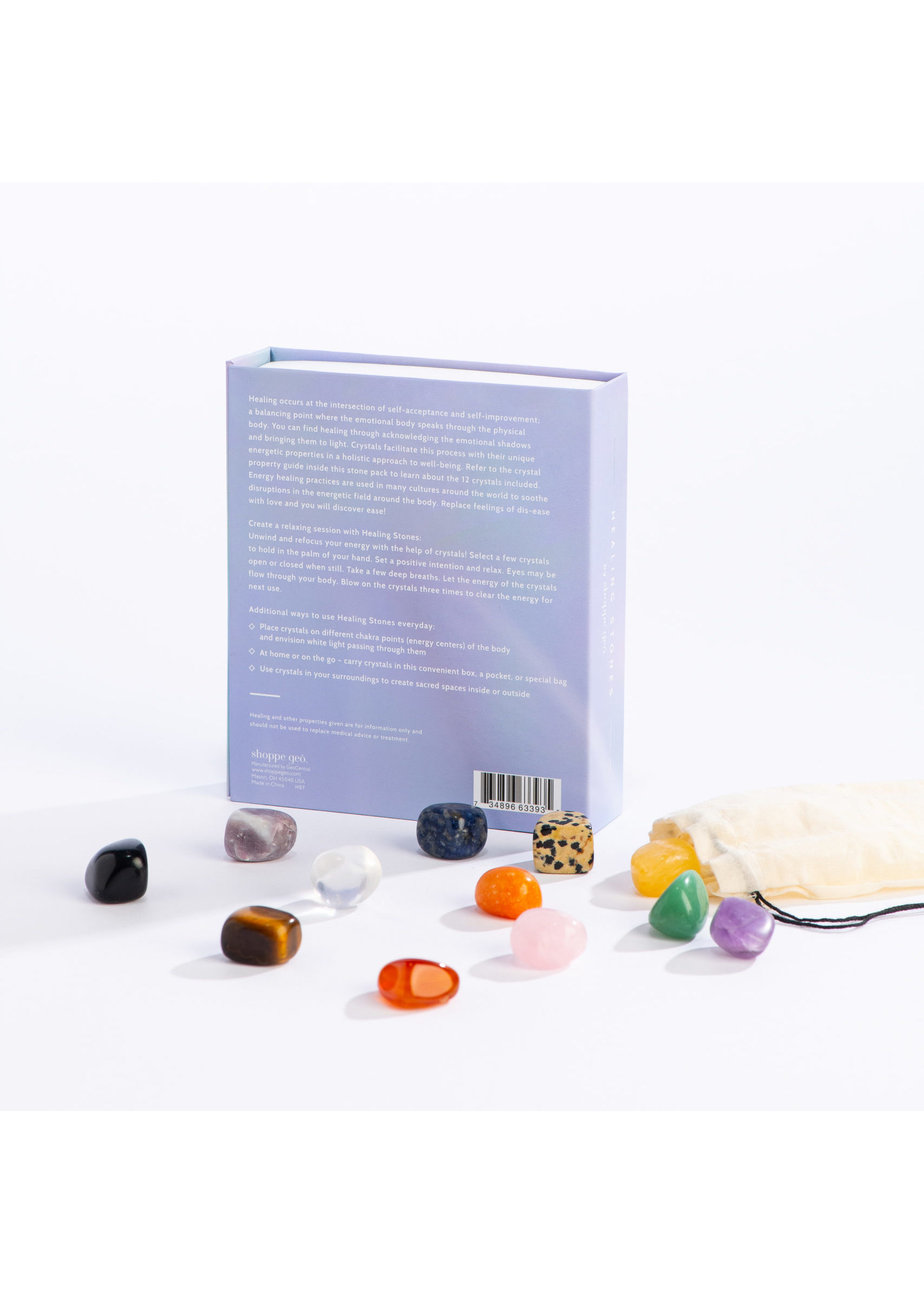 Geo Healing Stone Gift Box