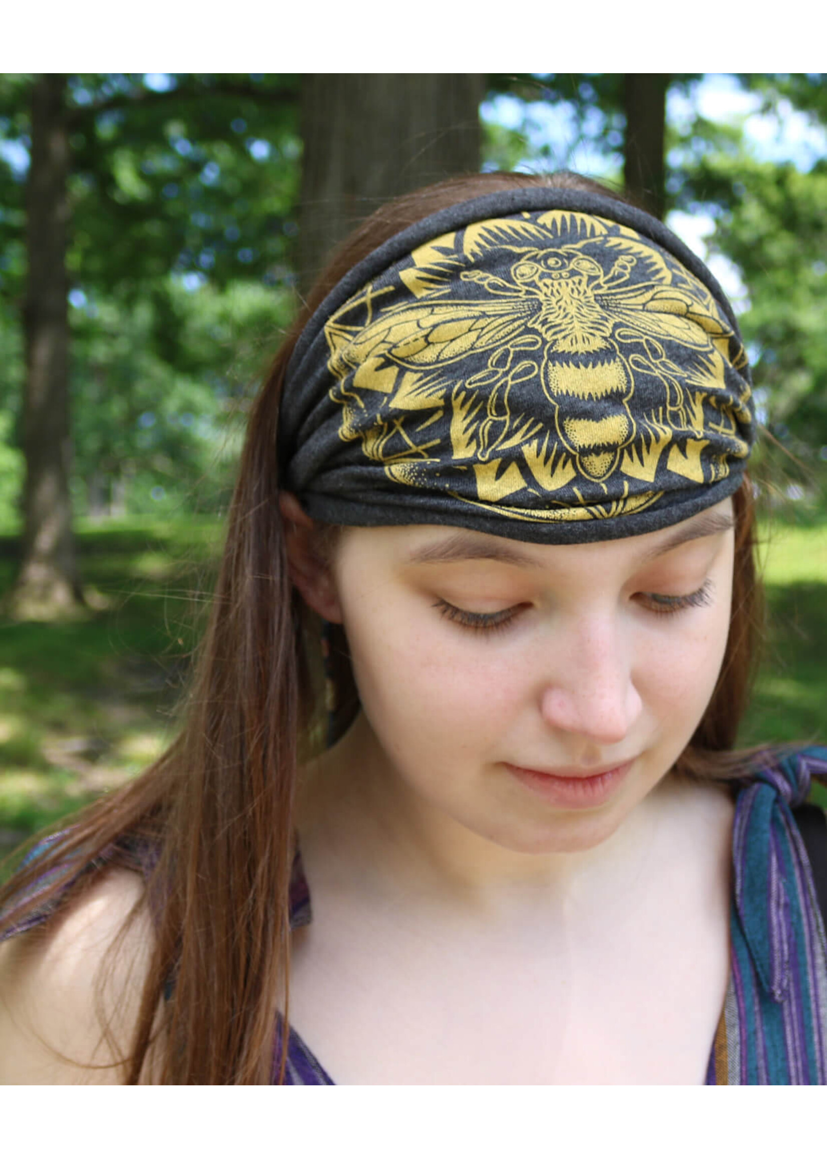 Soul Flower Headband Bee Mandala Boho