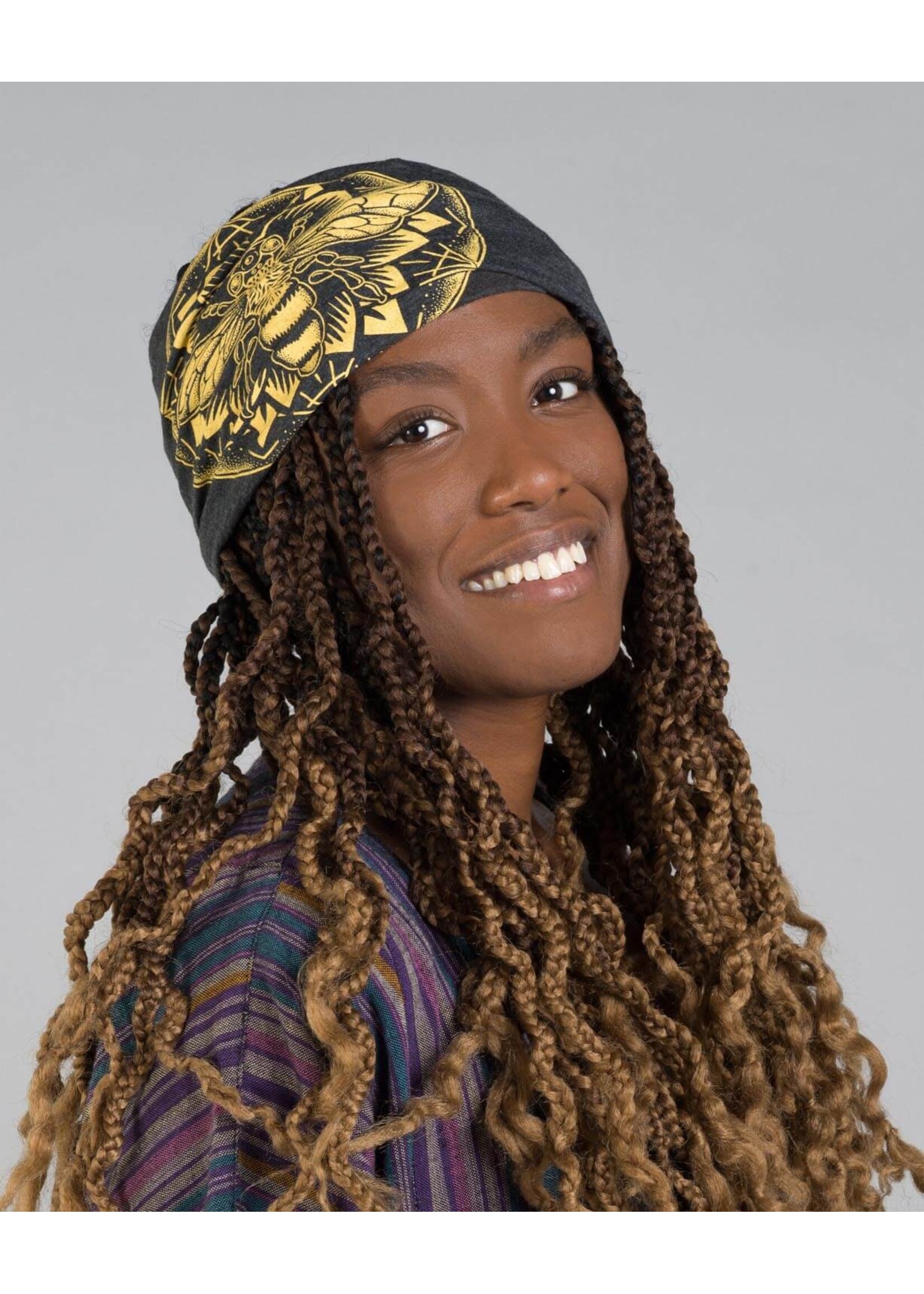 Soul Flower Headband Bee Mandala Boho