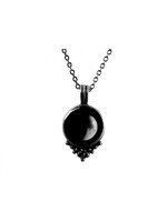 Moonglow Pewter Necklaces 2 2A Waxing Crescent 1st Quarter