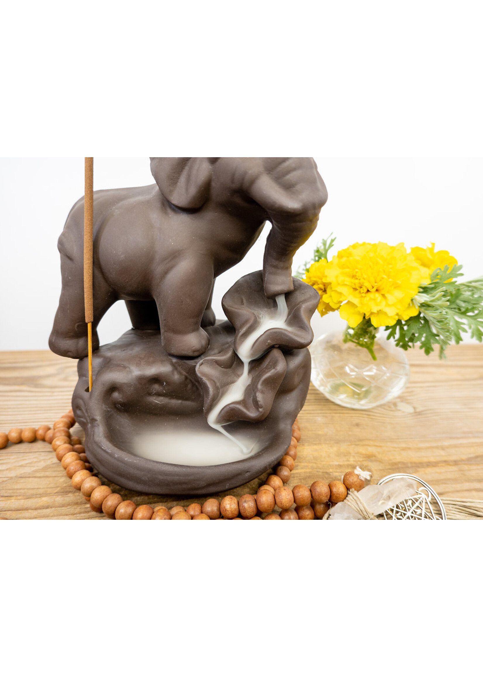 Celestial Habit Elephant Backflow Incense Burner