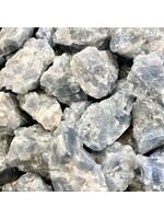 Bin Stone - Blue Calcite Raw Lg