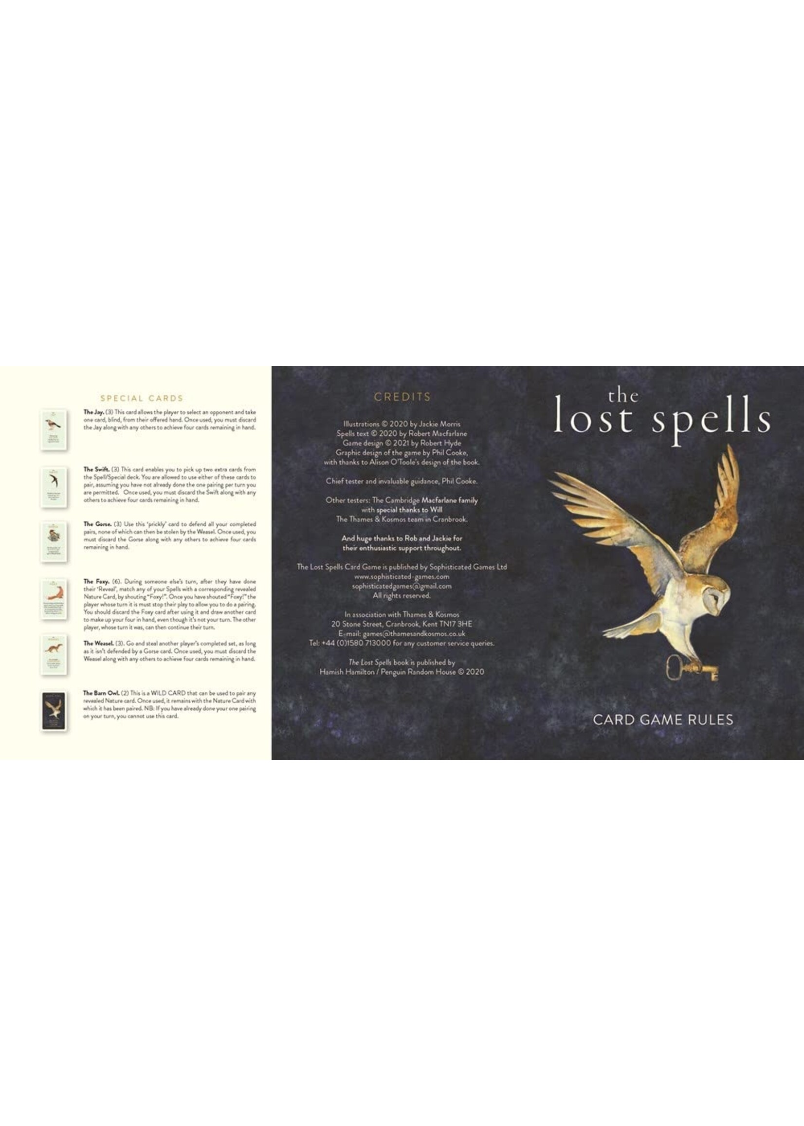 Card/Game The Lost Spells