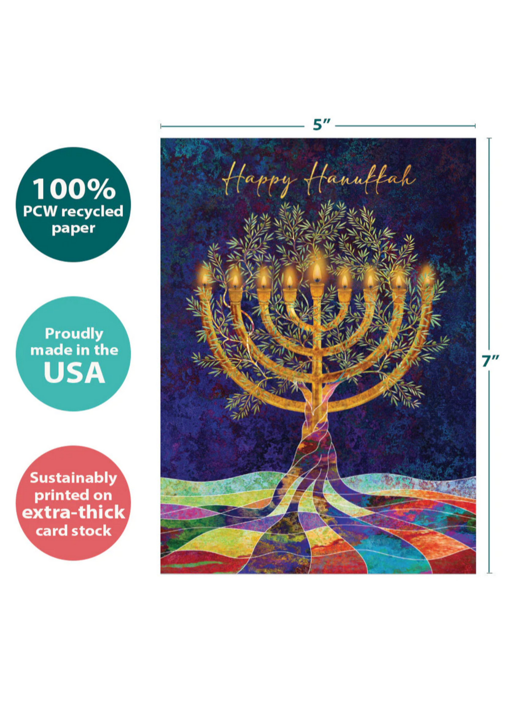 Bx HAN Hanukkah Menorah Tree