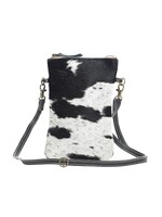 Black & White Crossbody Bag