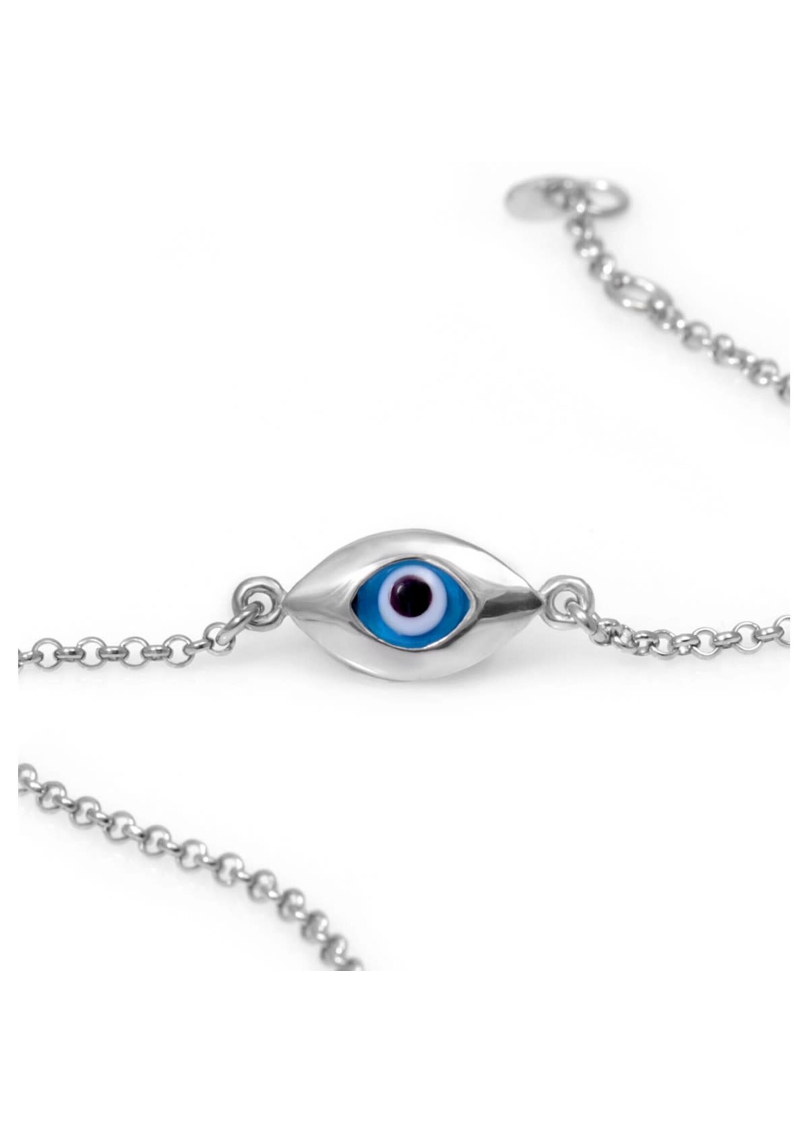 Evil Eye Silver Turkish Evil Eye Bracelet
