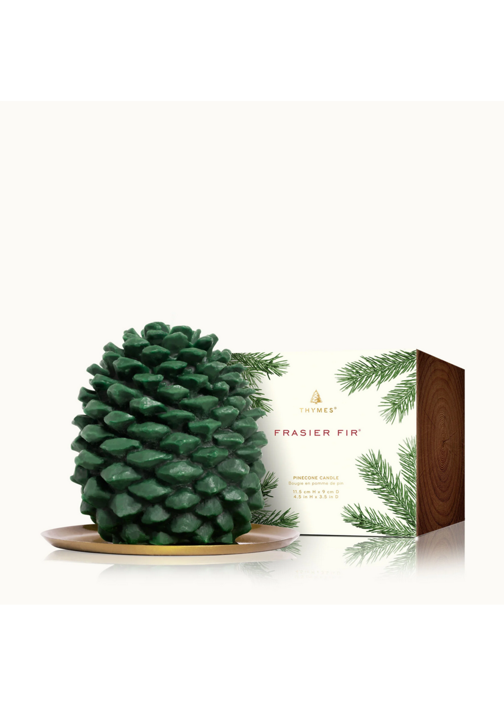 Thymes FF Petite Molded Pinecone Candle