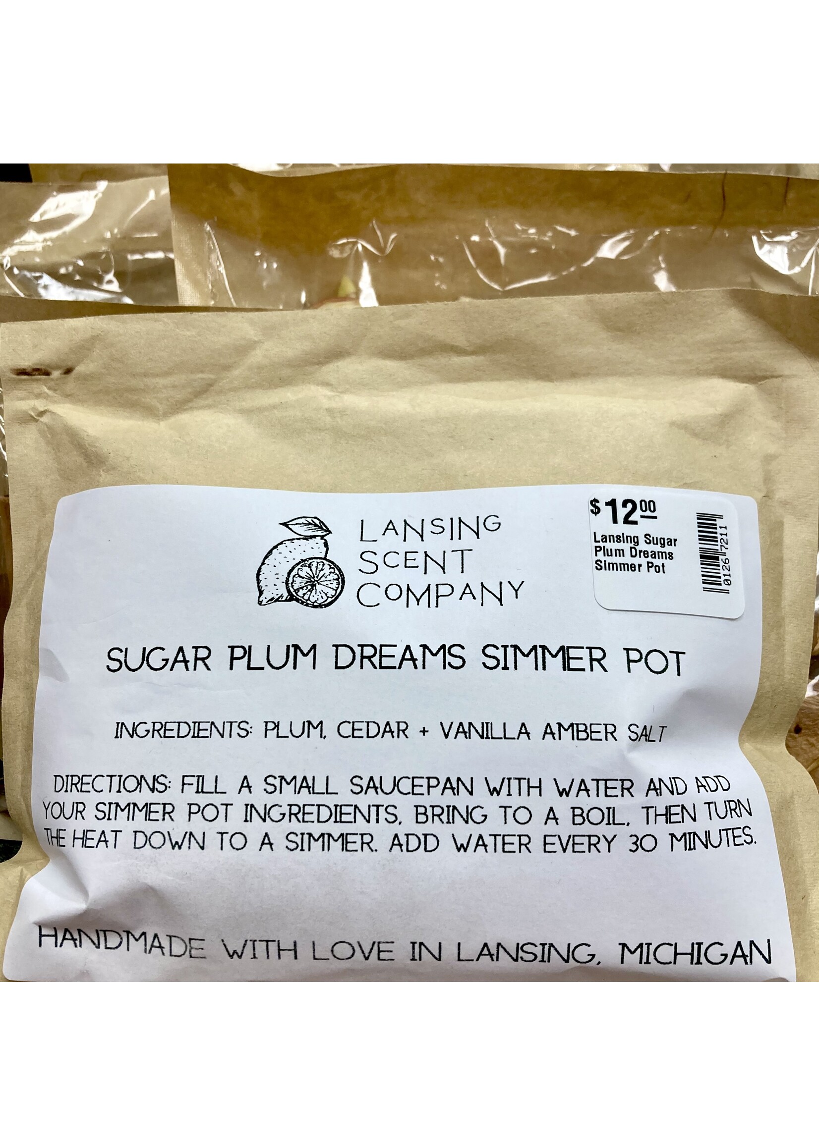 Lansing Sugar Plum Dreams Simmer Pot