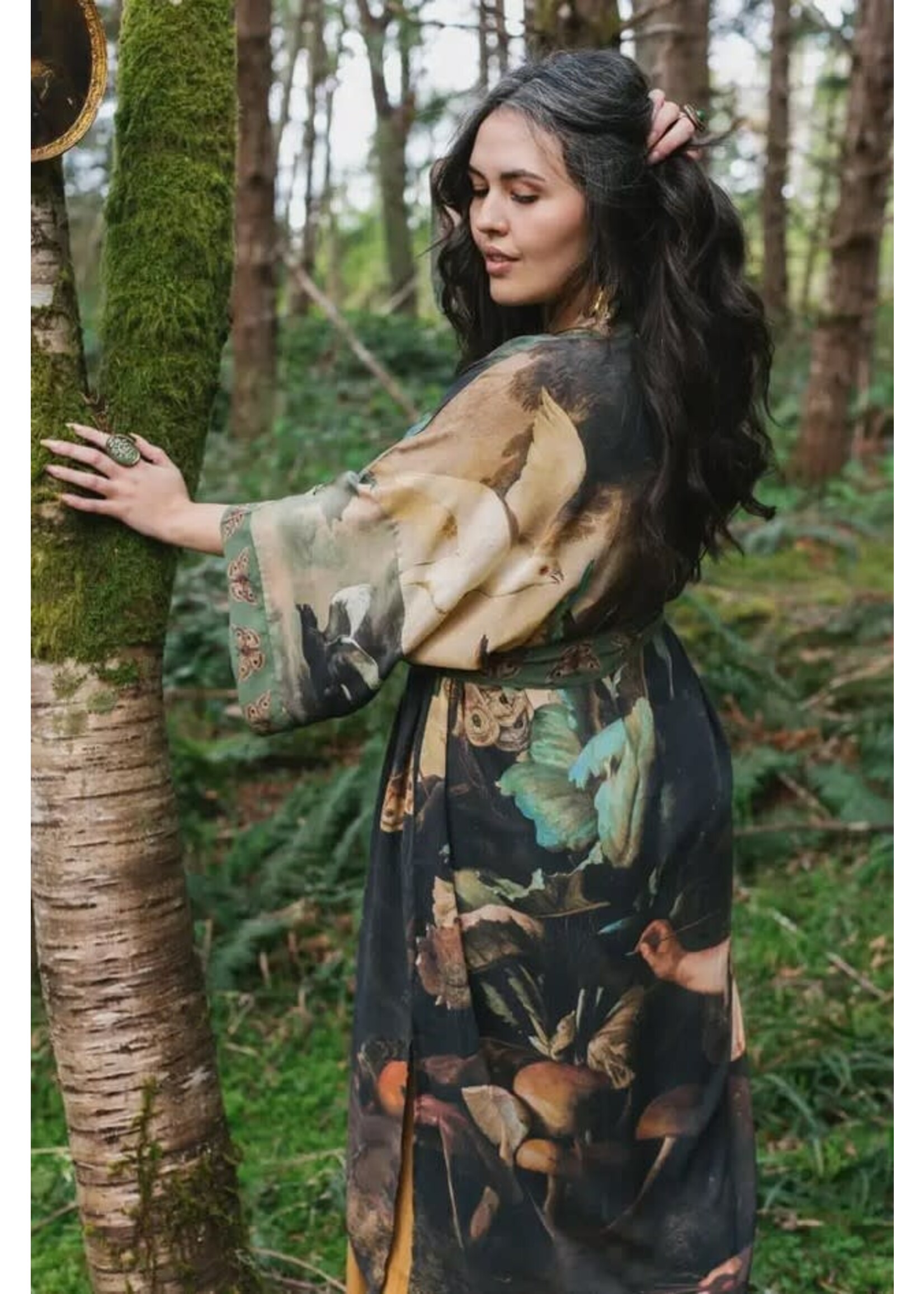 Market Of Stars Heartwork Artisan Kimono Robe