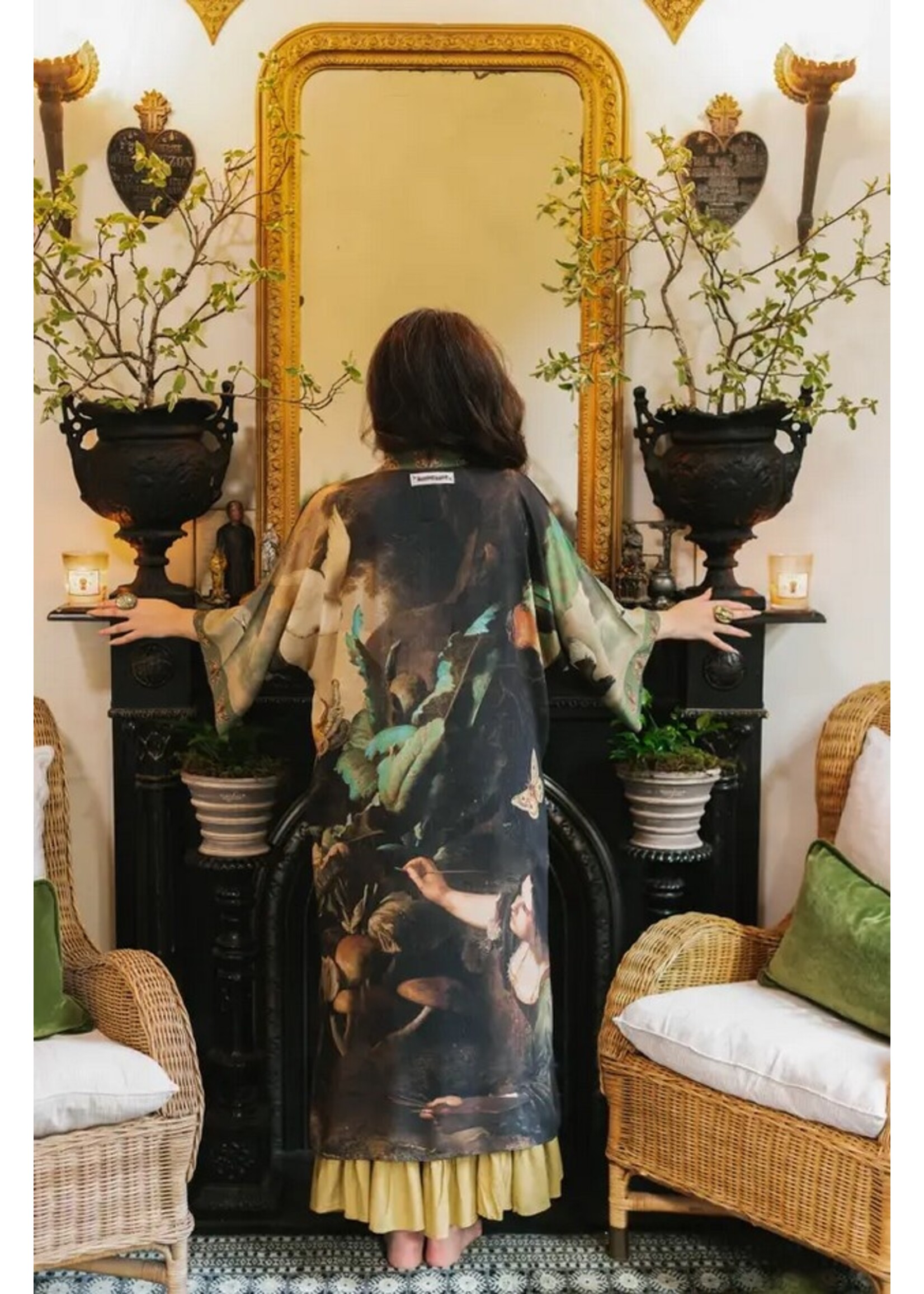 Market Of Stars Heartwork Artisan Kimono Robe