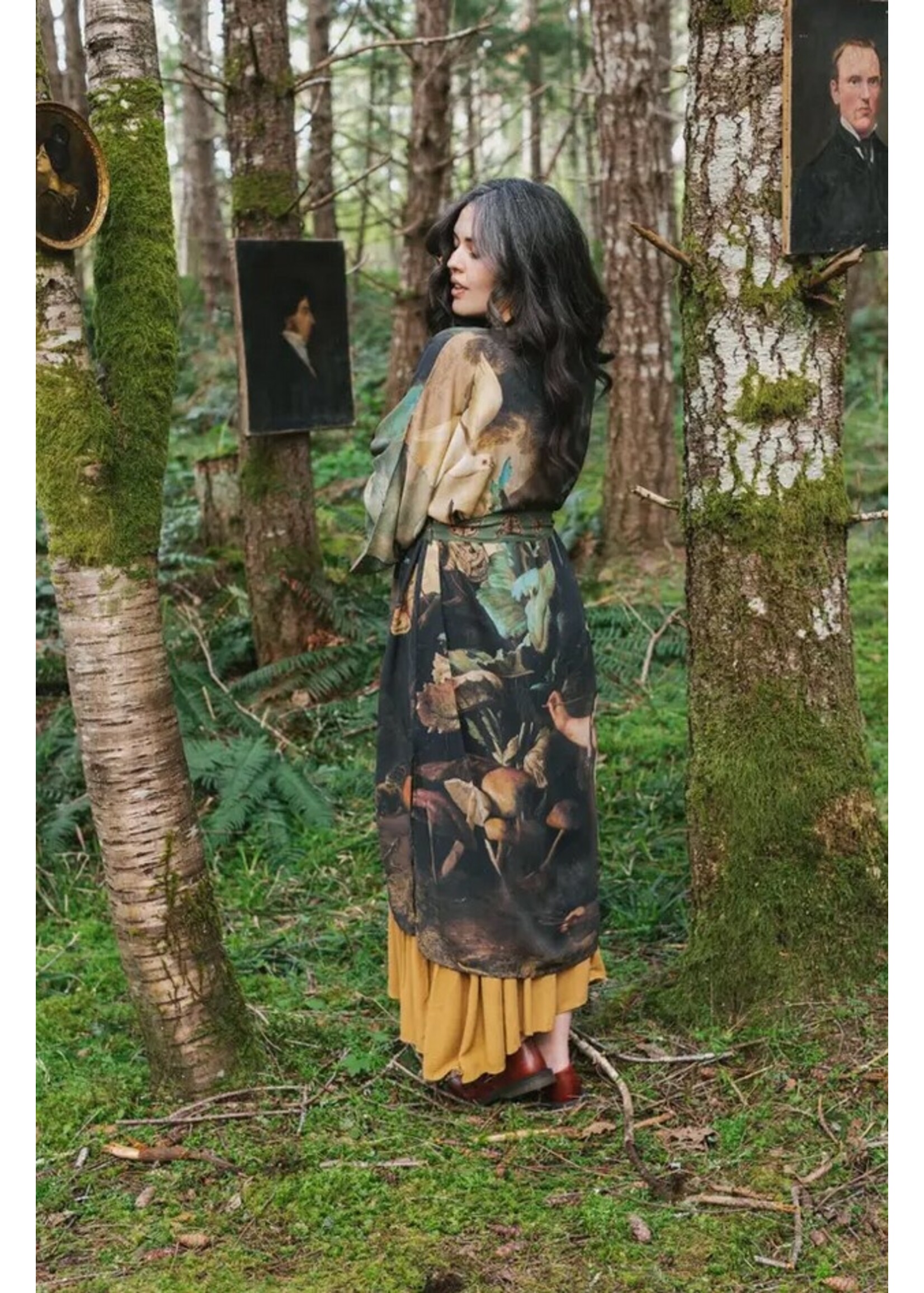 Market Of Stars Heartwork Artisan Kimono Robe