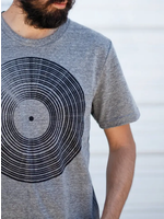 Blackbird Supply Company Vinyl Record T-Shirt - GRAY