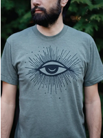 Blackbird Supply Company Hex Witchcraft Moon & Stars T-Shirt - GREEN