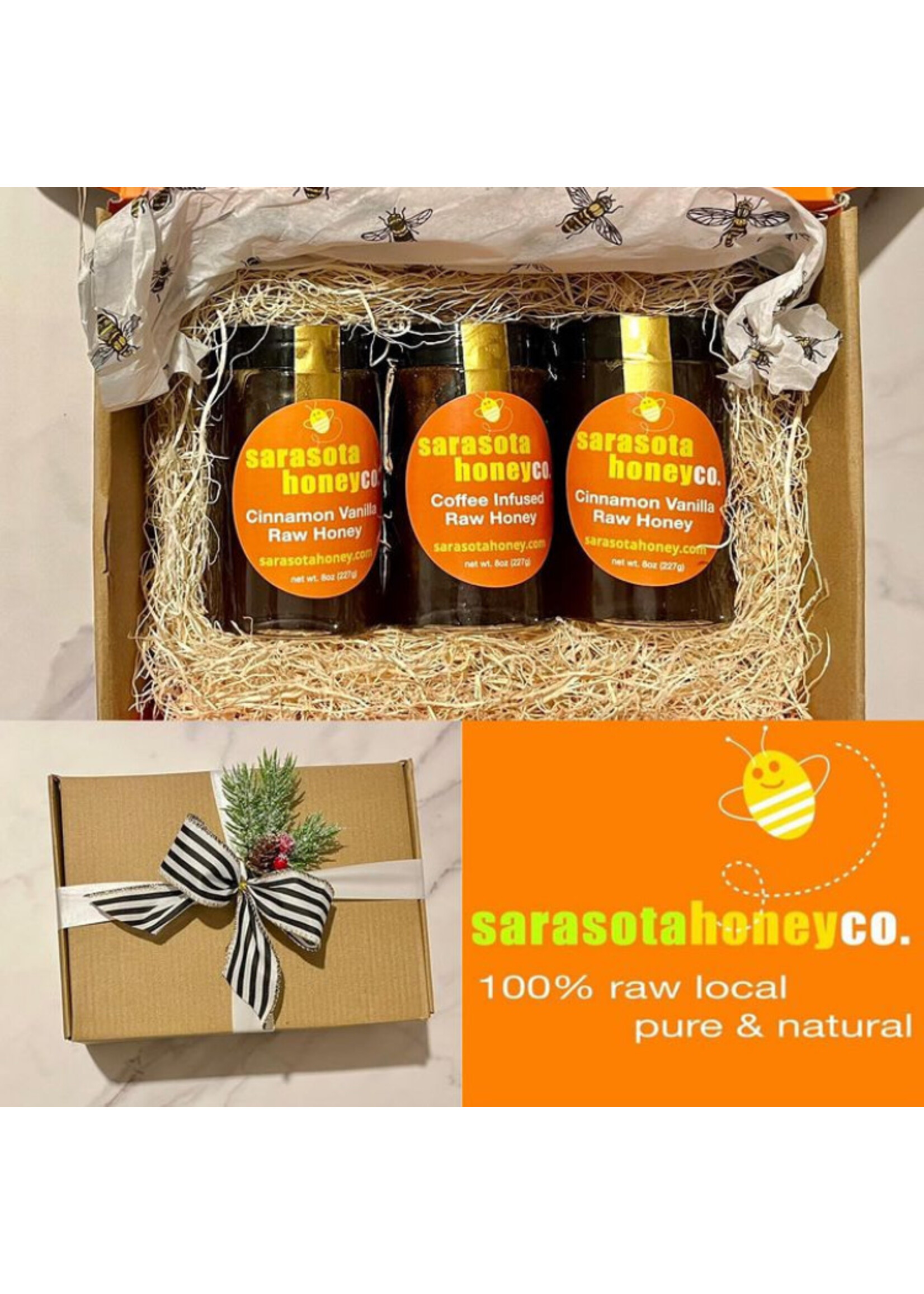 Honey 3 pack Gift Box