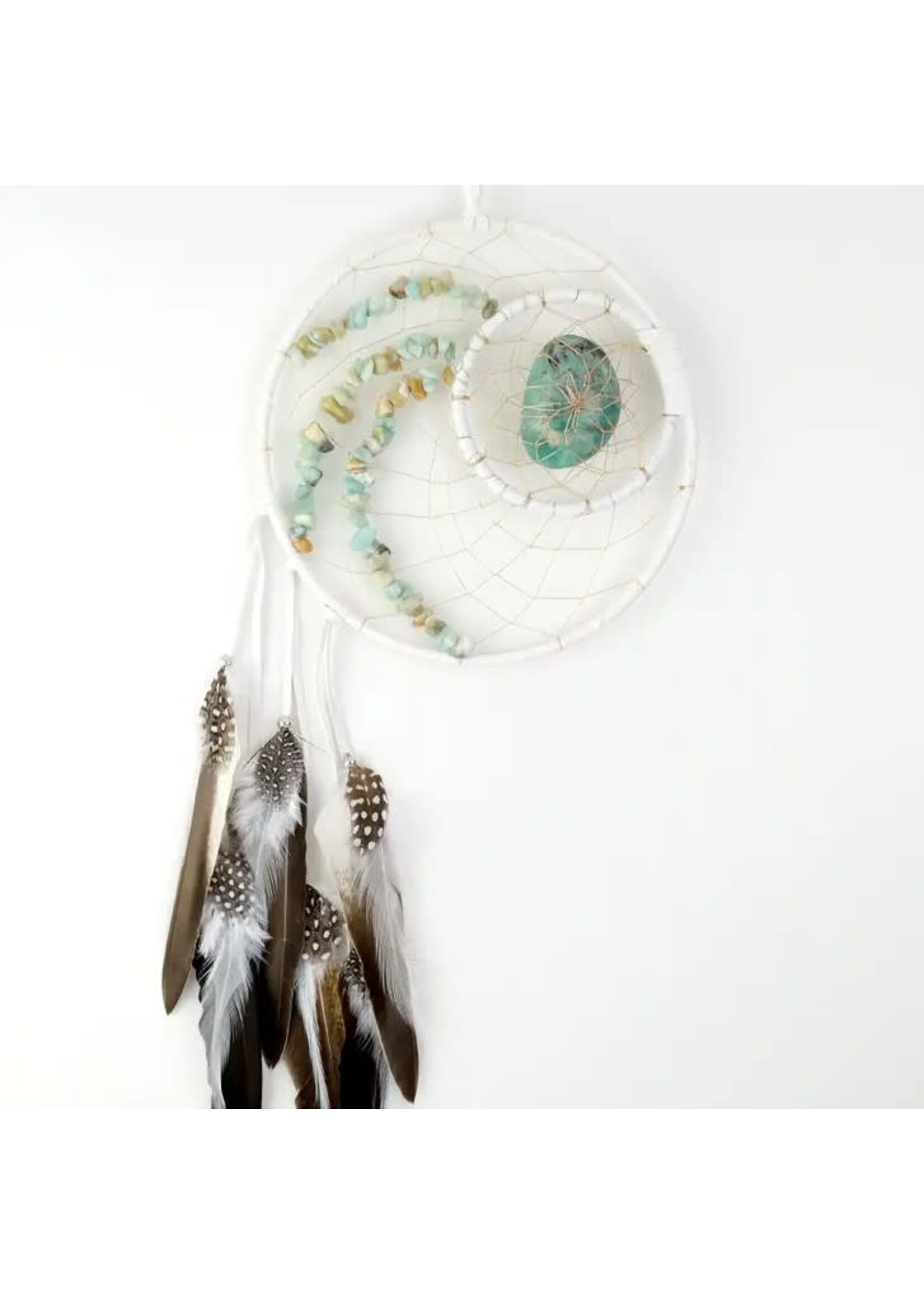 Dream Catcher Woodlands Amazonite 6"