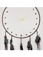 Dream Catcher Gold & White  9"